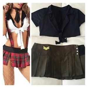 Schoolgirl & Soldier Costumes Roma Leg Avenue M/L